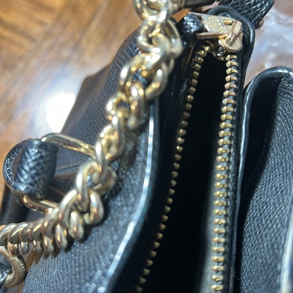 Coach Black Leather Handbag - Picture 8 of 8